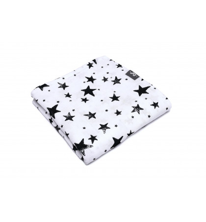 Muslin Swaddle Blanket (Stars)