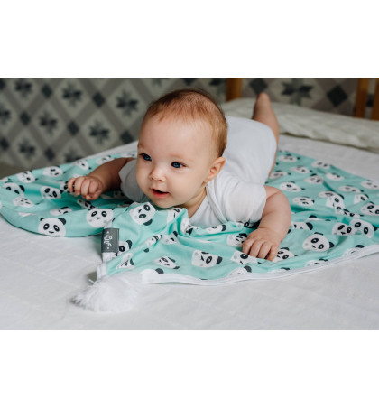 Cotton jersey Baby Blanket...